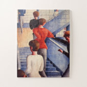 Bauhaus Stairway by Oskar Schlemmer ジグソーパズル (縦)