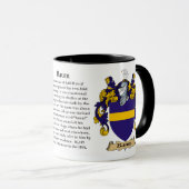 Baum家族の紋章付き外衣 マグカップ (正面右)