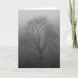 Baum im Nebel カード