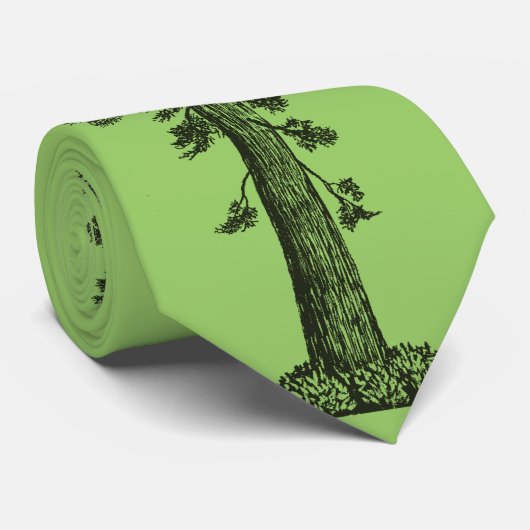 Baum Redwood tree ネクタイ (ロール)