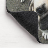 Bauwkの…タイのパグ犬 マウスパッド (コーナー)