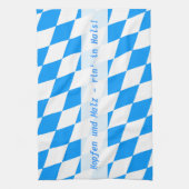 Bavariaグラフィモダンックス キッチンタオル (縦)