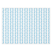 BAVARIAバイエルン国旗のアウトラインオクトーバーフェスト白 テーブルクロス (正面(横))