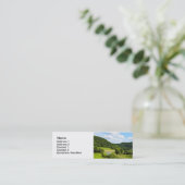 Bavaria名刺テンプレート スキニー名刺 (スタンド正面)