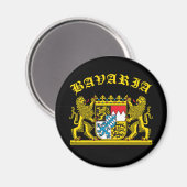 Bavaria Coat of Arms Tシャツと製品 マグネット (正面/裏面)