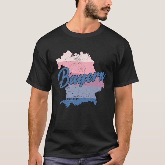 Bavaria Federal State Germany Home Tシャツ (正面)