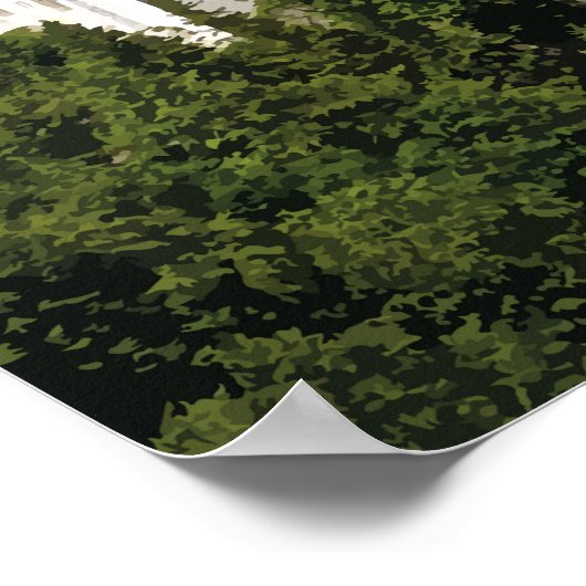 Bavaria, Germany Travel Artwork. ポスター (角)