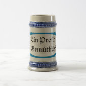 Bavarian beer toast Gemütlichkeit Prosit ビールジョッキ (中央)