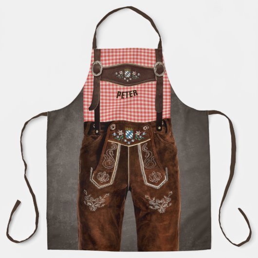 Bavarian Lederhosen氏（名前を除く） エプロン (正面)