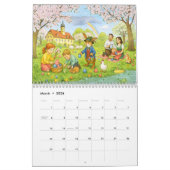 Bavarian Moments – A Year in Wimmelbilder カレンダー (3月 2026)