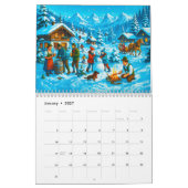 Bavarian Moments – A Year in Wimmelbilder カレンダー (1月 2027)