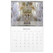 Bavarian organ calendar カレンダー (3月 2027)