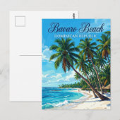 Bavaro Beach Dominican Republic ポストカード (正面/裏面)