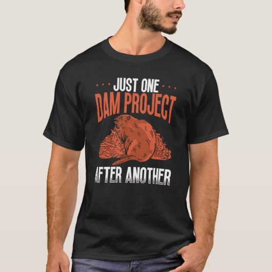 Baveの後に1つのダムのプロジェクトだけ Tシャツ (正面)