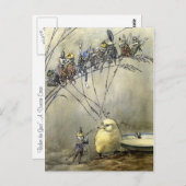 "Baver the Gnat" - Blue-Tone ポストカード (正面/裏面)