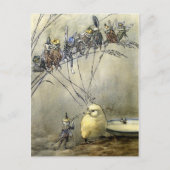 "Baver the Gnat" - Blue-Tone ポストカード (正面)