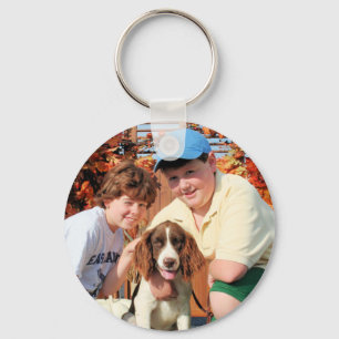 Baxter – イングリッシュスリンガースパニエル犬Photo-03 キーホルダー