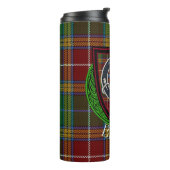 Baxter Scottish Clan Tartan & Crest タンブラー (回転左)