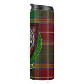 Baxter Scottish Clan Tartan & Crest タンブラー (回転右)