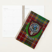 Baxter Scottish Clan Tartan & Crest プランナー手帳 (ディスプレー)