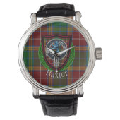 Baxter Scottish Clan Tartan & Crest 腕時計 (正面)