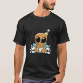 bay alien space aliens cute ufo tシャツ (正面)