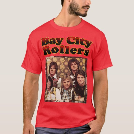Bay City Rollers vintage Tシャツ (正面)