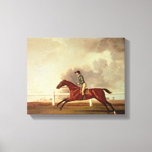 Bay Malton with John Singleton Up, c.1767 キャンバスプリント (正面)