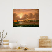 Bay of New York - Thomas Chambersファインアートポスター ポスター (キッチン)