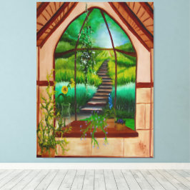 Bay Window キャンバスプリント