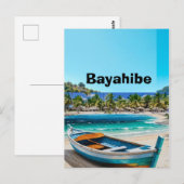 Bayahibe Travel Postcard Art, ポストカード (正面/裏面)