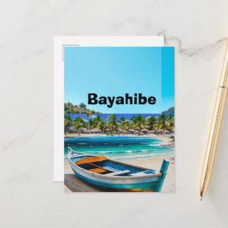 Bayahibe Travel Postcard Art,   案内ポストカード