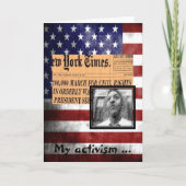 Bayard Rustin カード (正面)