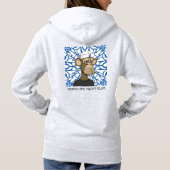 BAYC#9610 APEグラフィックGMフード付きスウェットシャツ パーカ (裏面)