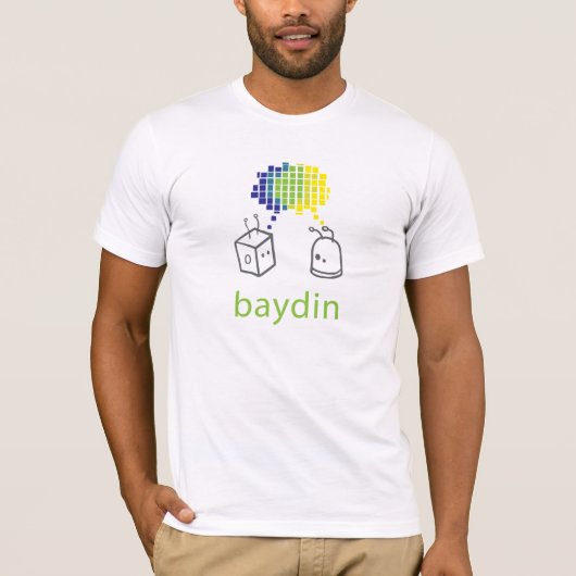 Baydinのロゴのワイシャツ Tシャツ (正面)