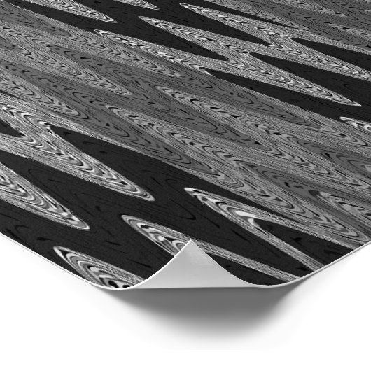 Bayer Matrix Wave var 2 ポスター (角)