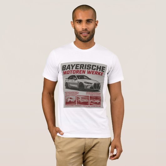 Bayerische Motoren Werke t-shirt  Tシャツ (正面フル)