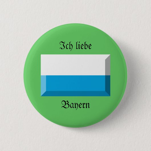 Bayernの旗の宝石 缶バッジ (正面)