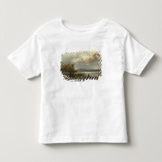 Bayernの景色1856年 トドラーTシャツ (正面)