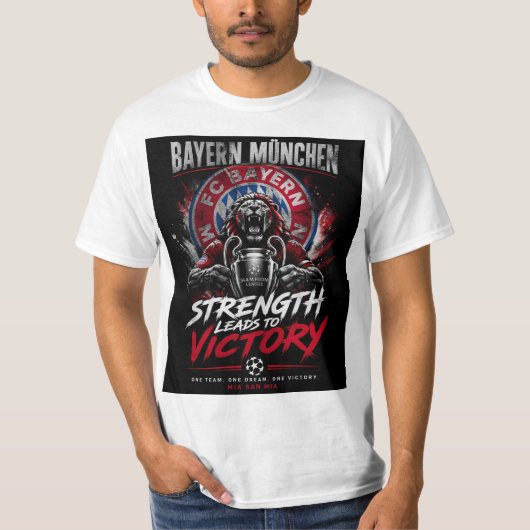 Bayern Munich – Power & Victory T-Shirt Tシャツ (正面)