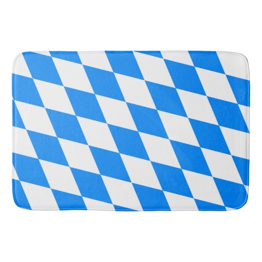 Bayern Rauten Fahne バスマット (正面)