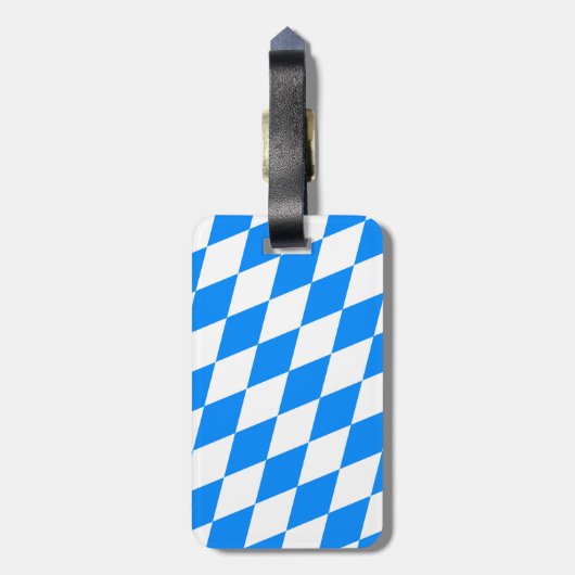 Bayern Rauten Fahne ラゲッジタグ (裏面縦)