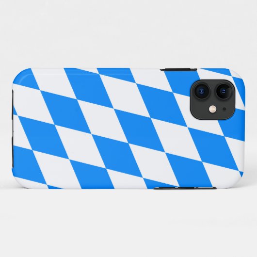 Bayern Rauten Fahne Case-Mate iPhoneケース (裏面(横))