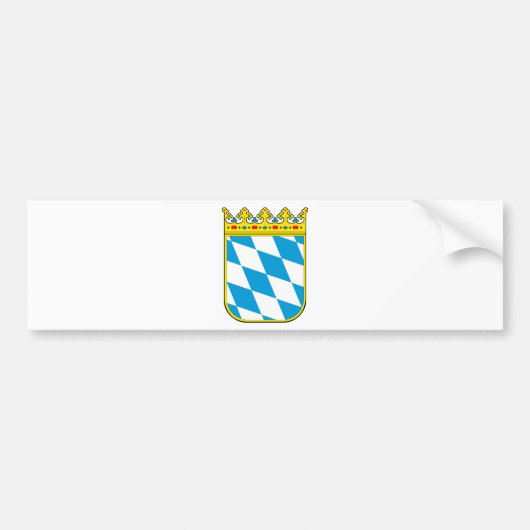 Bayern Wappen バンパーステッカー (正面)