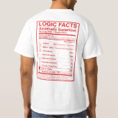 Bayesian_Theorem Tシャツ (裏面)