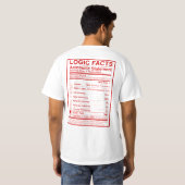 Bayesian_Theorem Tシャツ (裏面フル)