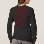 Bayesian_Theorem Tシャツ (裏面)