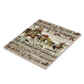 BAYEUX TAPESTRYウィリアムアットモンサンミシェル タイル (側面)