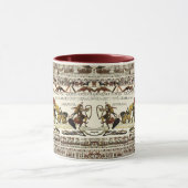 BAYEUX TAPESTRYウィリアムアットモンサンミシェル マグカップ (中央)