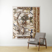 BAYEUX TAPESTRYキングエドワード懺悔師とハロルド タペストリー (インサイチュ)